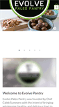 Mobile Screenshot of evolvepaleopantry.com